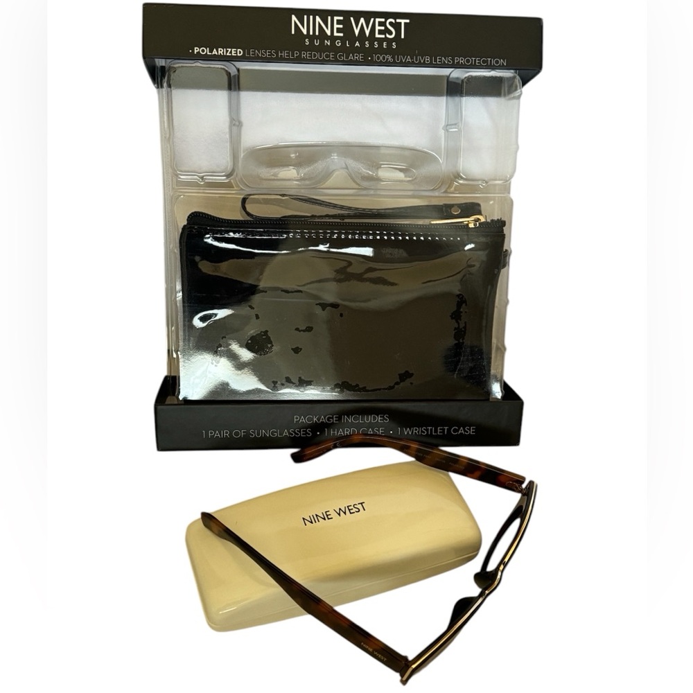 Nine West Tortoise Polarized Sunglasses NWT - Picture 8 of 13